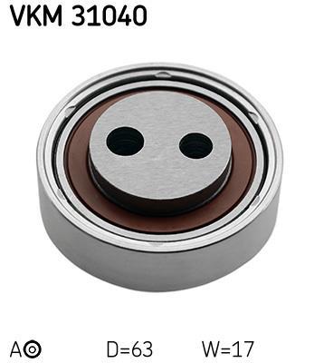 Galet tendeur de courroie d'accessoire SKF VKM 31040
